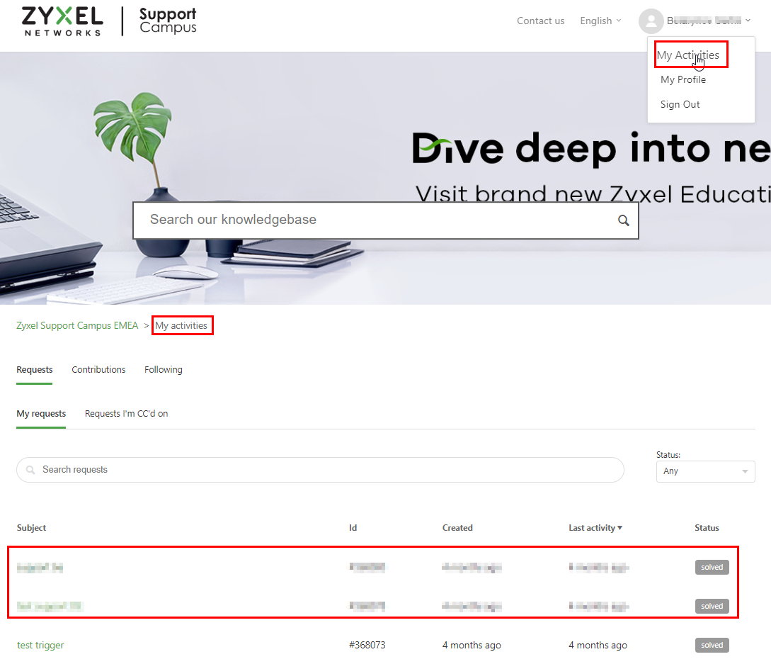 Support Portal [zyxel.eu] How Zyxel Support portal works Zyxel