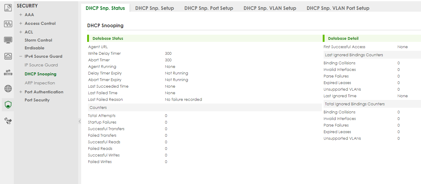 Коммутатор - Настройка DHCP Snooping – Zyxel Support Campus EMEA