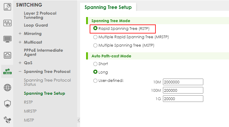 Network Switch - Configure RSTP (Rapid-Spanning-Tree-Protocol) In A ...