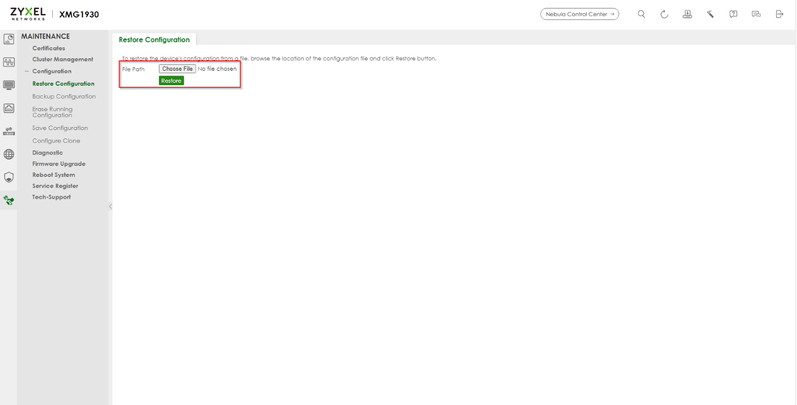 Zyxel Switch Configuration File How To Backing Up And Restoring 