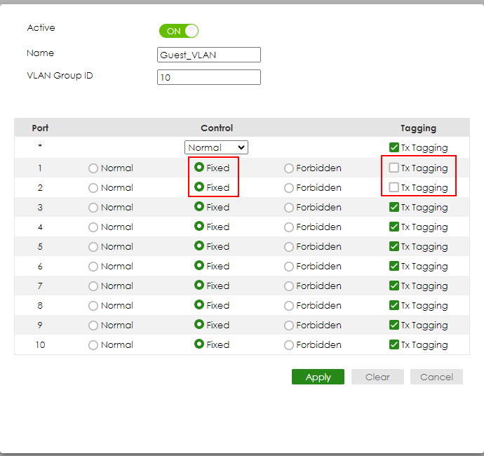 Ağ Anahtarı - VLAN Yapılandırma [GS/XGS-Serisi] – Zyxel Support