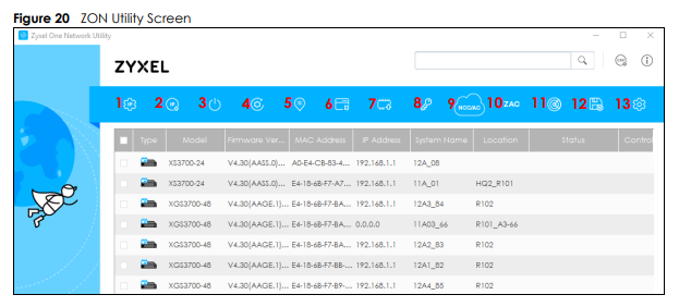 Zyxel One Network [ZON] - Zyxel One Network Yardımcı Program