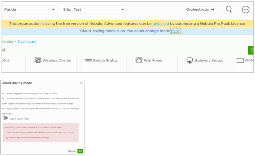 I cannot see any data