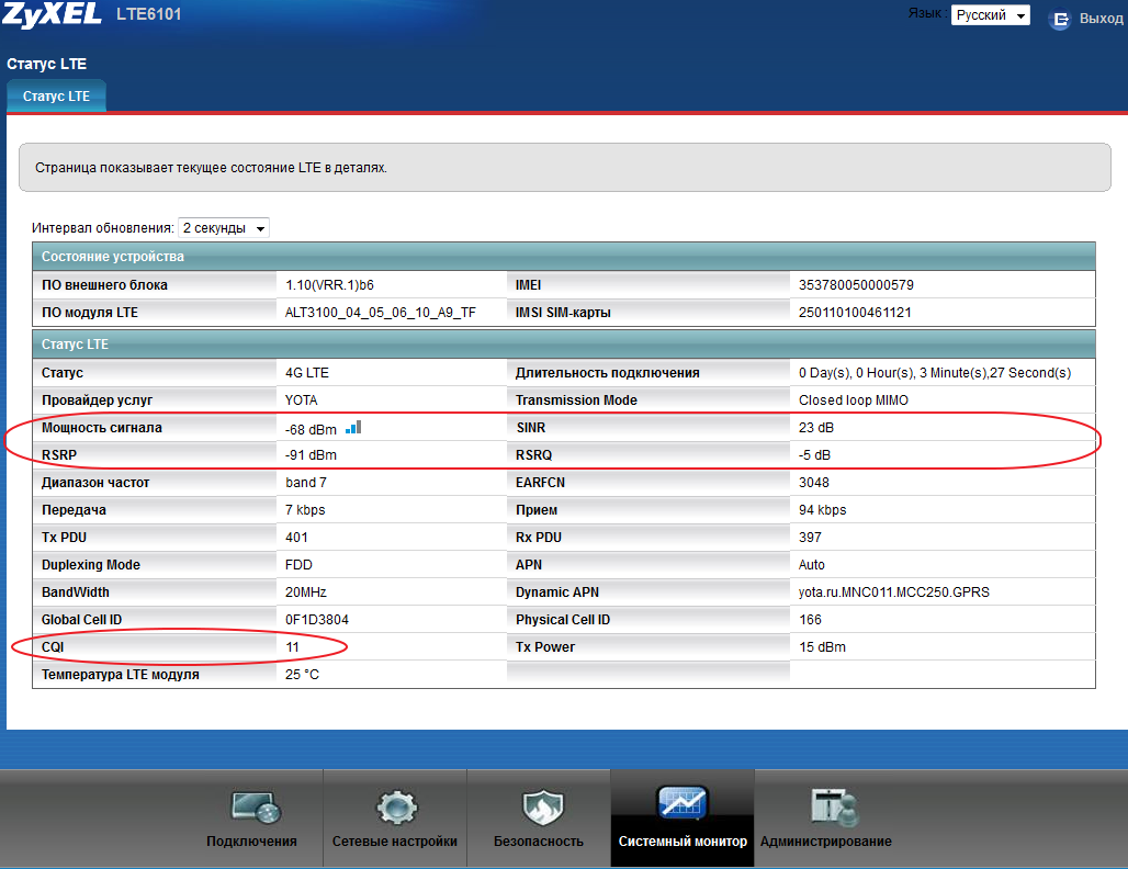 Lte parameters user guide