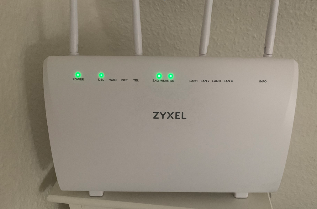 Accessing your router via Web – Zyxel Campus EMEA