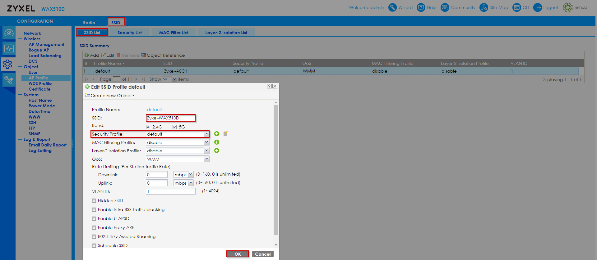 Точка доступа — первая настройка и настройка SSID (WiFi) [автономный режим]  – Zyxel Support Campus EMEA